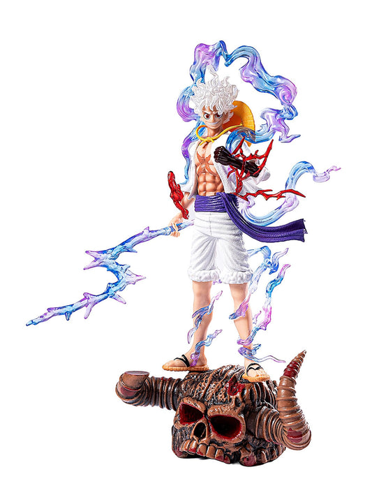 LESESOBE Luffy Figure Gear 5 Luffy Action Figure Statues Figurine Birthday Gifts PVC 9.4"