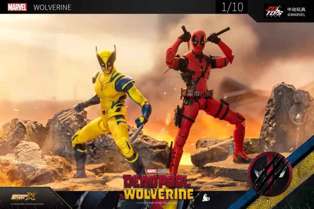 2024 movies Deadpool & Wolverine Figures ZD Toys DDeadpool & Friend Collection Adult Action Figures Kids Gift