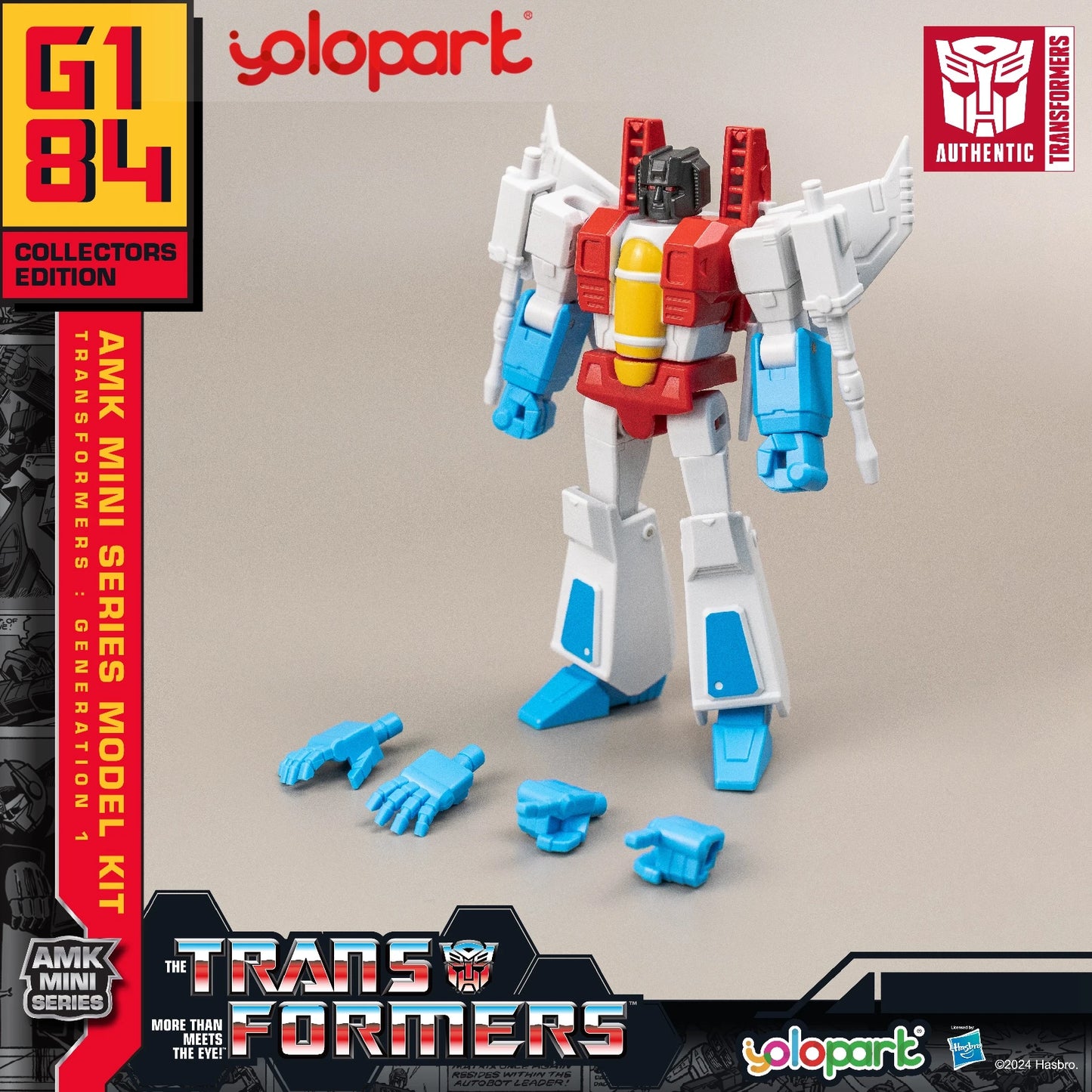 YOLOPARK Transformers Action Figures Toys 12cm/4.72 G1 Action Figures Optimus Prime Megatron Bumblebee Soundwave Starscream