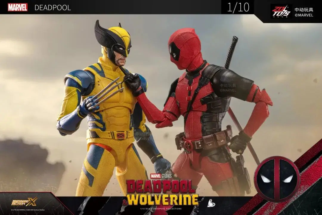 2024 movies Deadpool & Wolverine Figures ZD Toys DDeadpool & Friend Collection Adult Action Figures Kids Gift