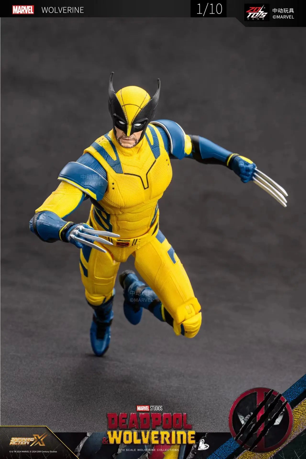 2024 movies Deadpool & Wolverine Figures ZD Toys DDeadpool & Friend Collection Adult Action Figures Kids Gift