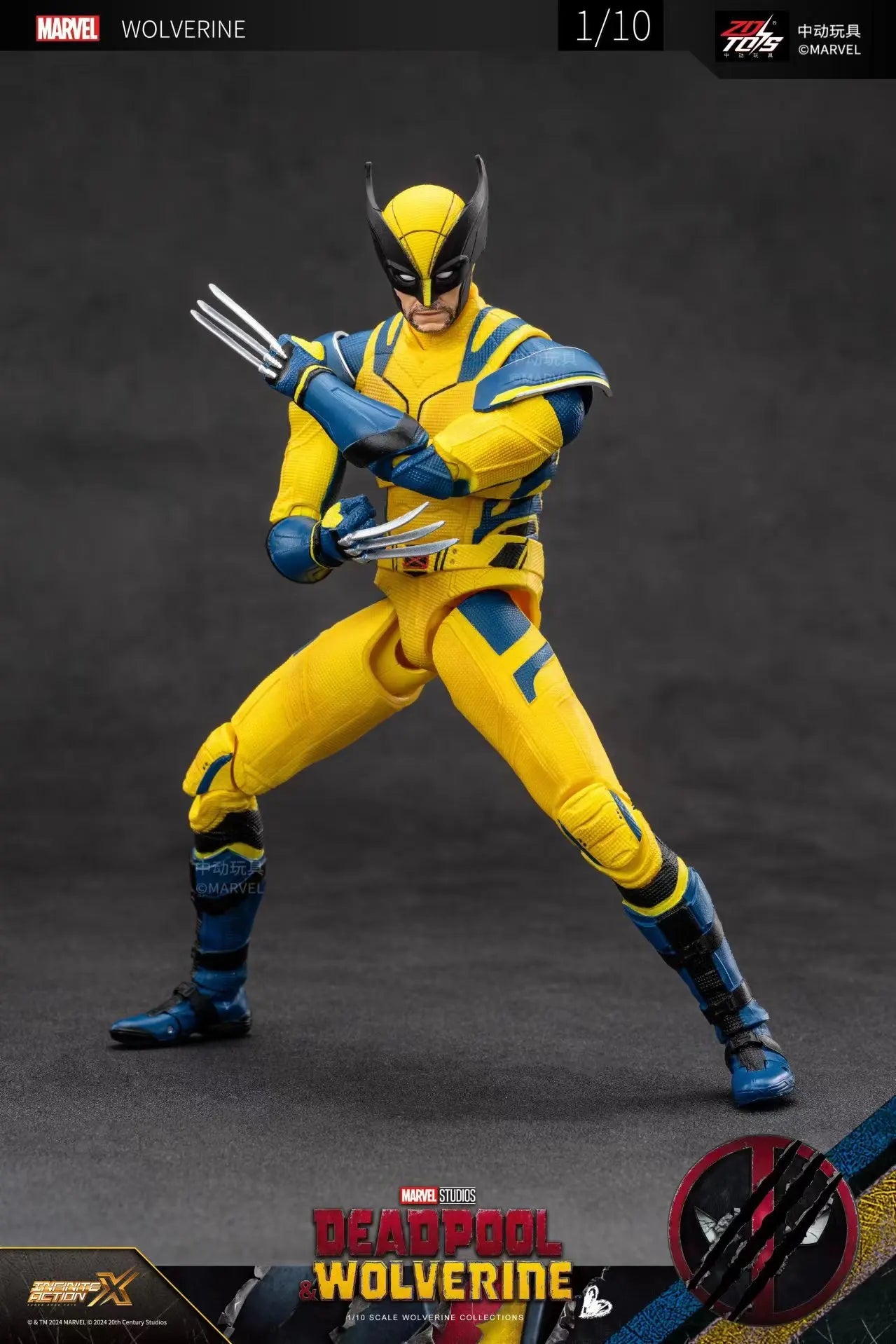 2024 movies Deadpool & Wolverine Figures ZD Toys DDeadpool & Friend Collection Adult Action Figures Kids Gift