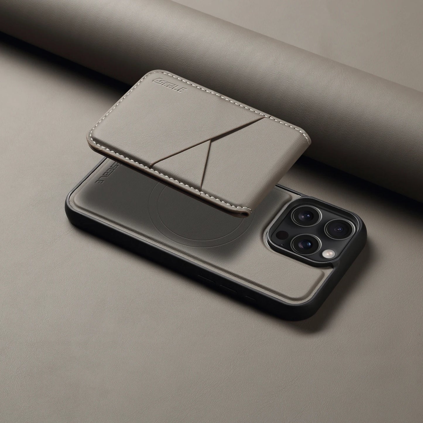 2 In 1 Detachable Magnetic Leather Case for IPhone 17 16 Pro Max 15 14 13  Wallet Cover Cards Holder Pocket