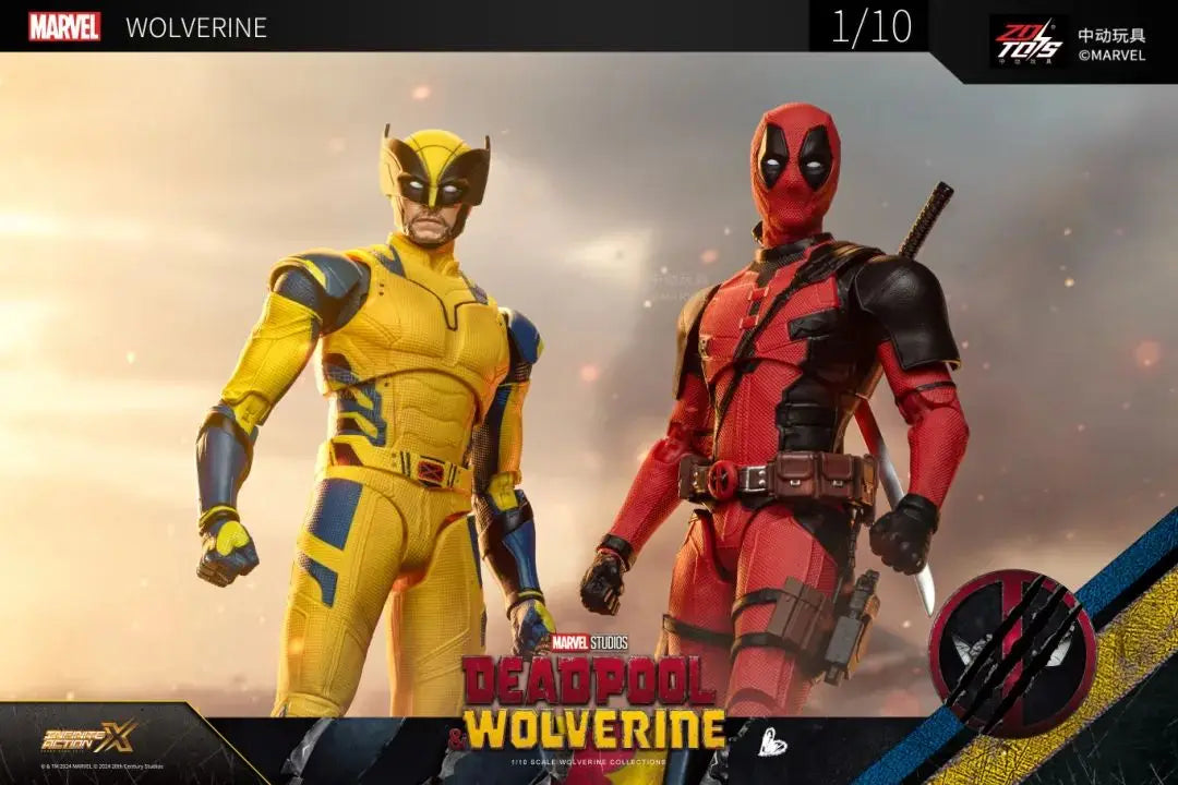 2024 movies Deadpool & Wolverine Figures ZD Toys DDeadpool & Friend Collection Adult Action Figures Kids Gift