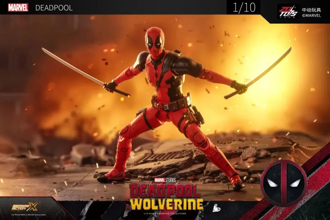 2024 movies Deadpool & Wolverine Figures ZD Toys DDeadpool & Friend Collection Adult Action Figures Kids Gift