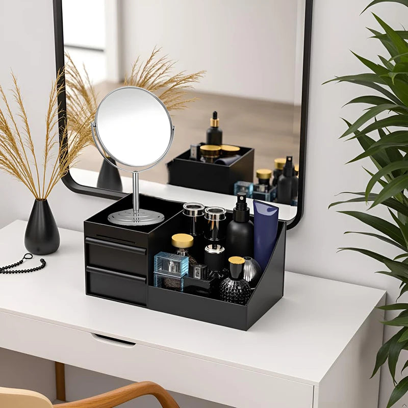 Cologne Organizer For Men, Perfume Stand, Cologne Holder For Dresser, Bathroom Countertop Organizer With Drawers