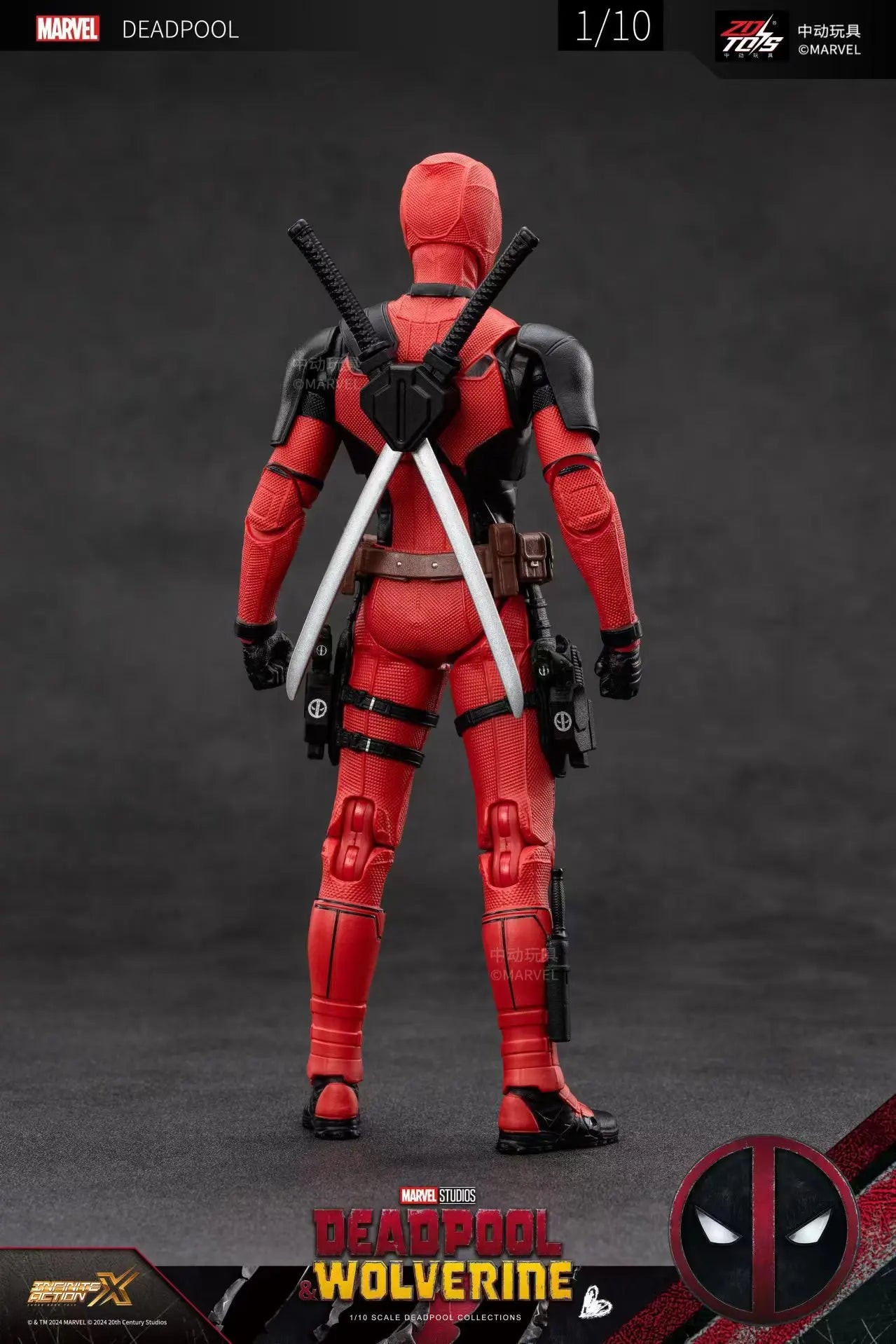 2024 movies Deadpool & Wolverine Figures ZD Toys DDeadpool & Friend Collection Adult Action Figures Kids Gift