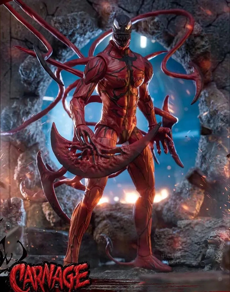 ZD Toys Venom Action figures Carnage Boxed Collection Adult Action Figures Kids Toy