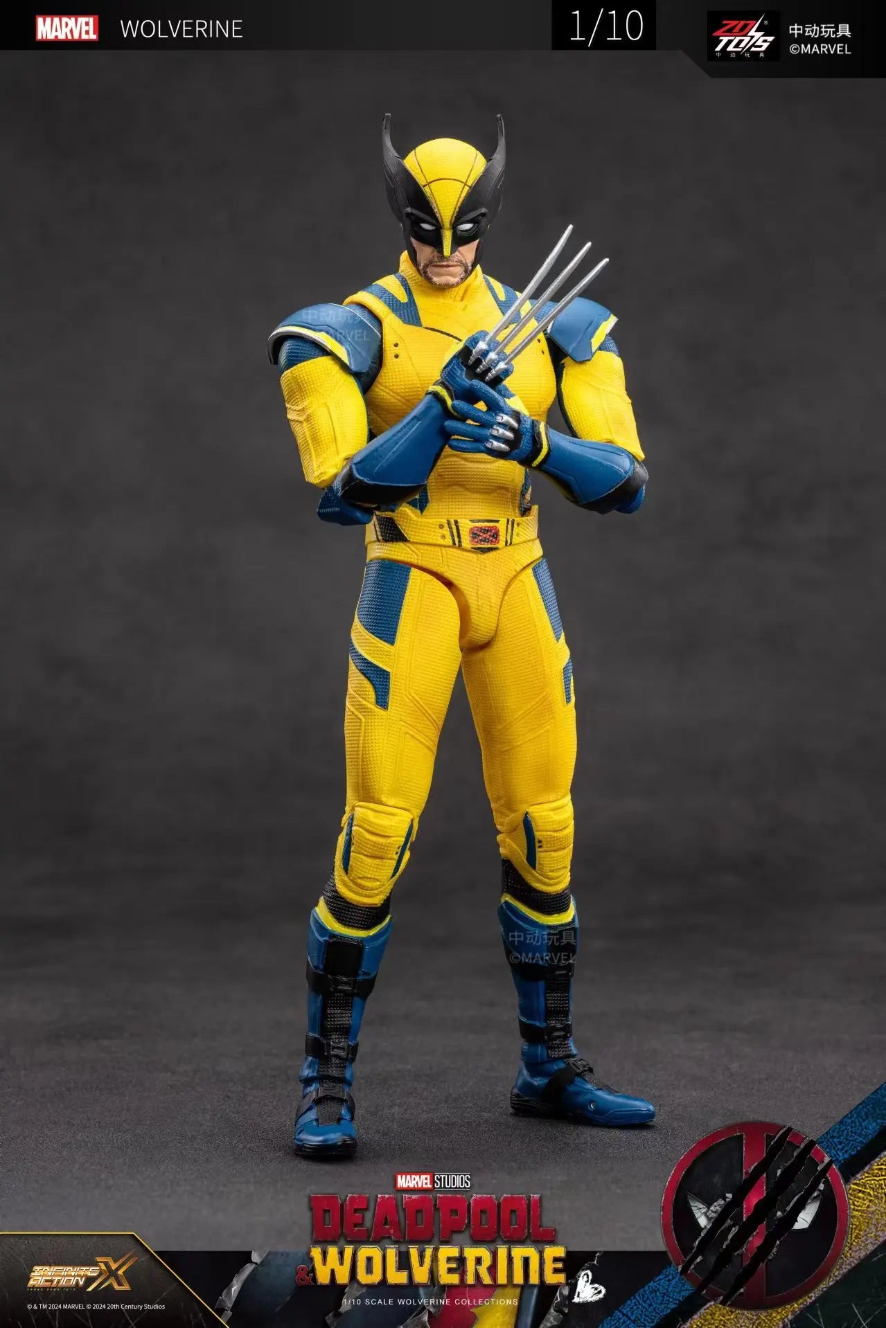 2024 movies Deadpool & Wolverine Figures ZD Toys DDeadpool & Friend Collection Adult Action Figures Kids Gift