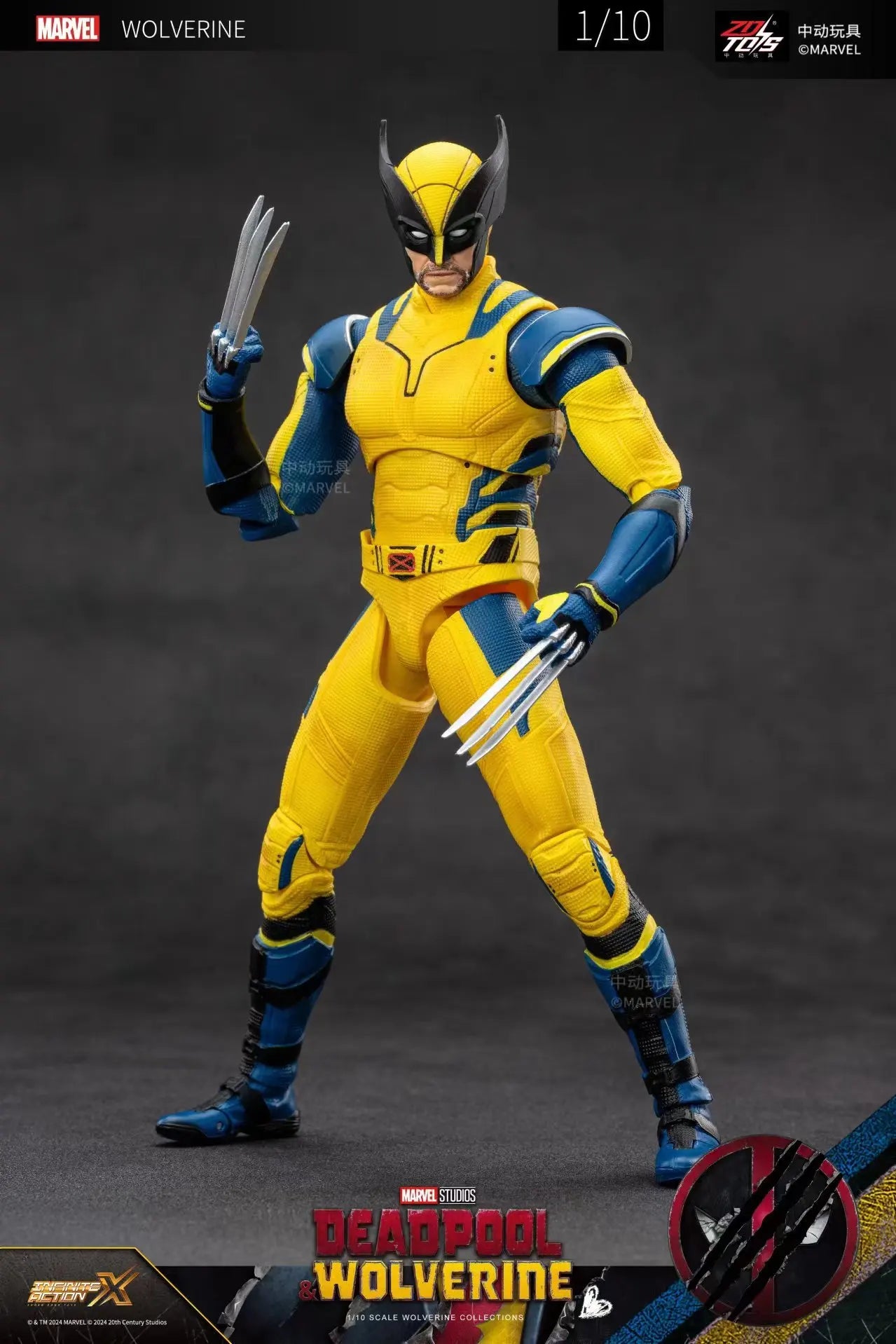 2024 movies Deadpool & Wolverine Figures ZD Toys DDeadpool & Friend Collection Adult Action Figures Kids Gift