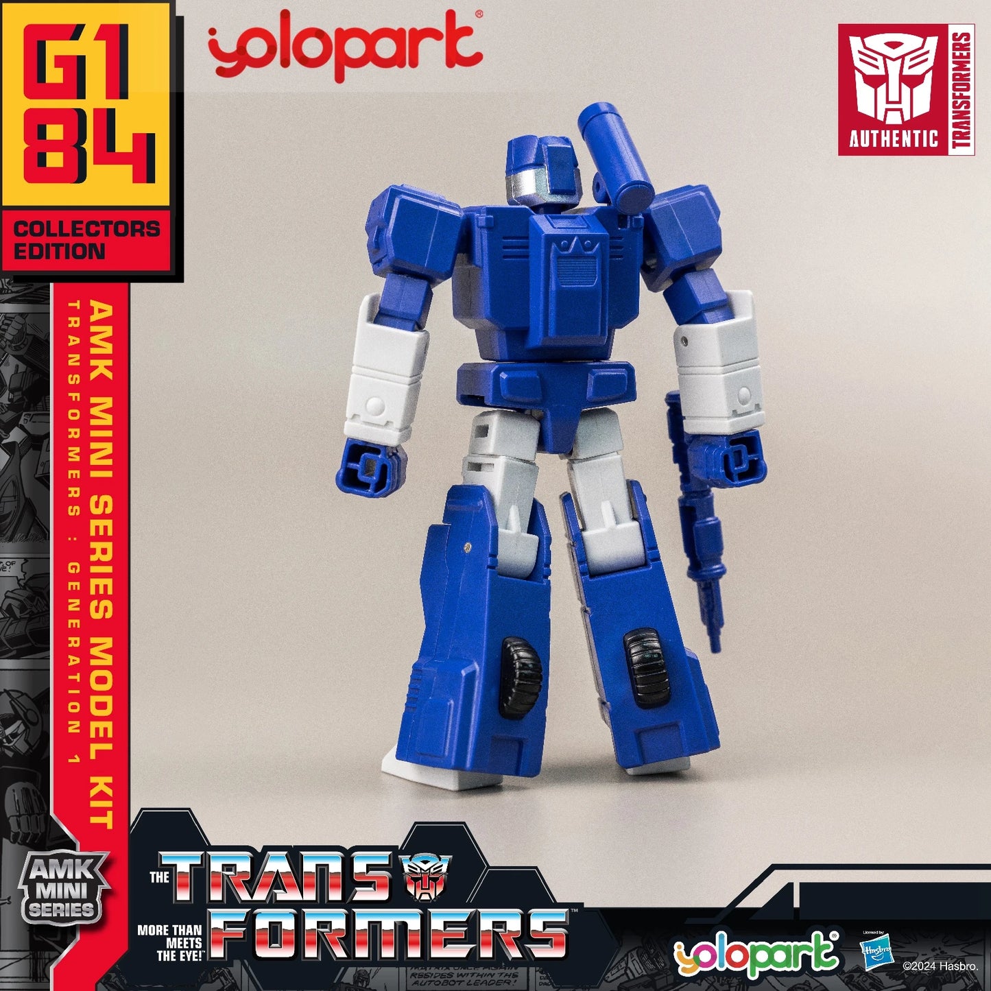 YOLOPARK Transformers Action Figures Toys 12cm/4.72 G1 Action Figures Optimus Prime Megatron Bumblebee Soundwave Starscream