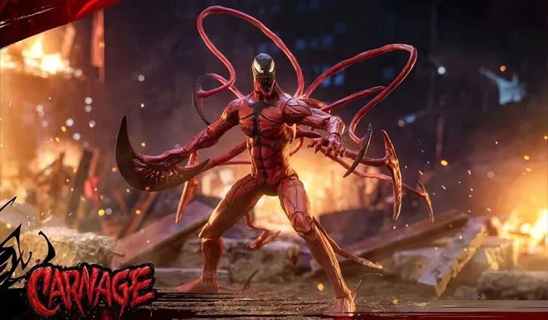 ZD Toys Venom Action figures Carnage Boxed Collection Adult Action Figures Kids Toy