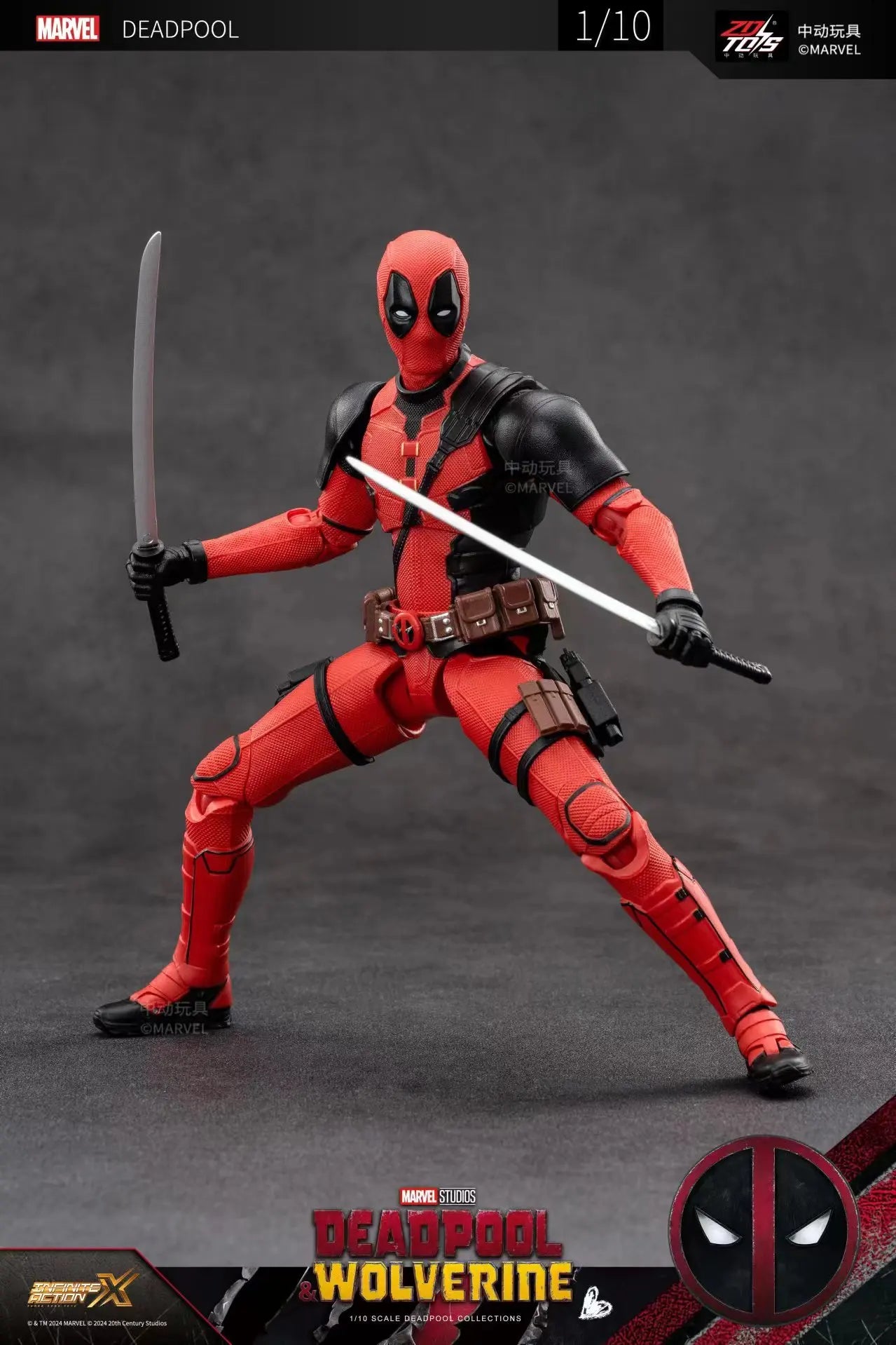 2024 movies Deadpool & Wolverine Figures ZD Toys DDeadpool & Friend Collection Adult Action Figures Kids Gift