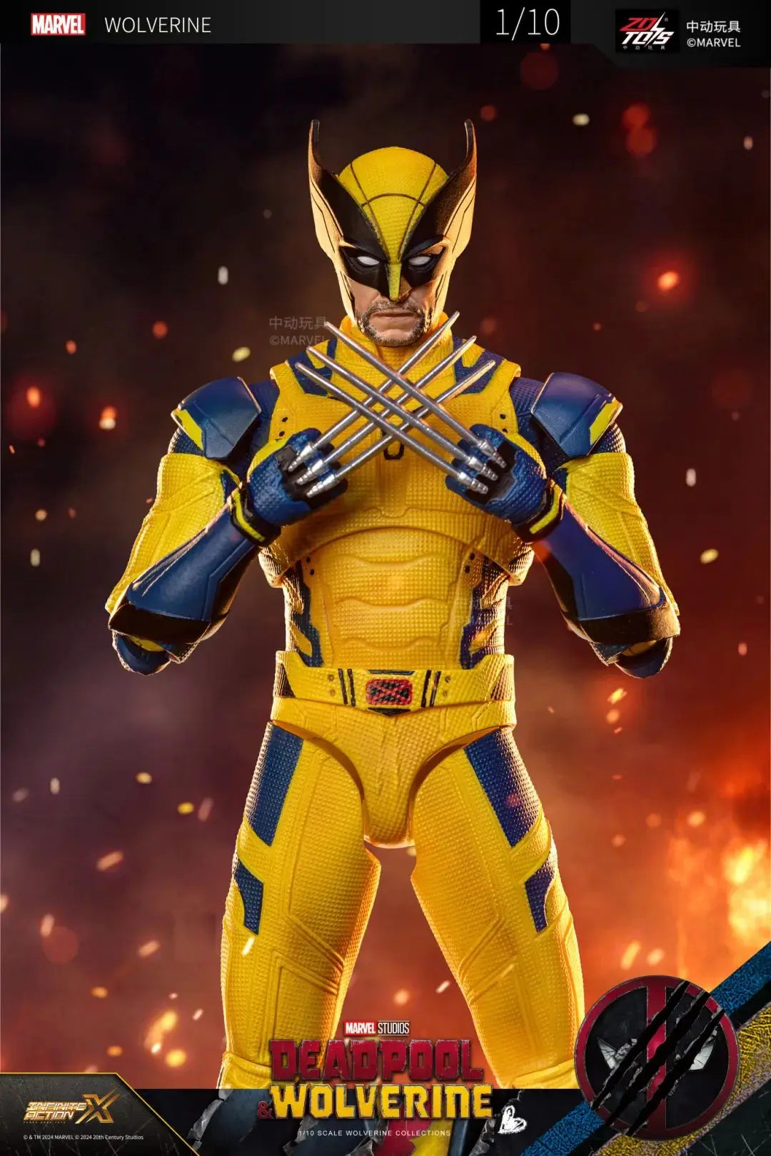 2024 movies Deadpool & Wolverine Figures ZD Toys DDeadpool & Friend Collection Adult Action Figures Kids Gift