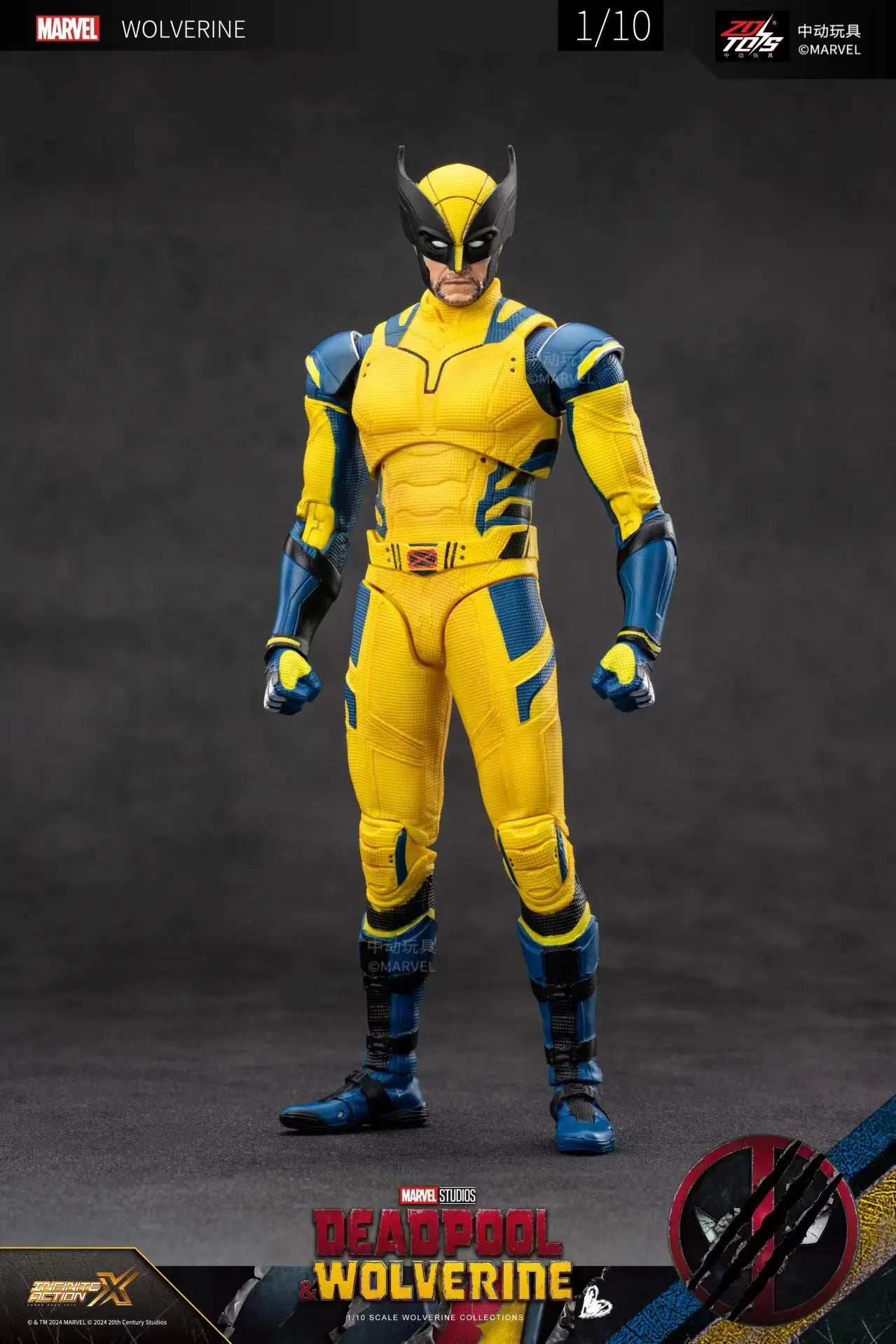 2024 movies Deadpool & Wolverine Figures ZD Toys DDeadpool & Friend Collection Adult Action Figures Kids Gift