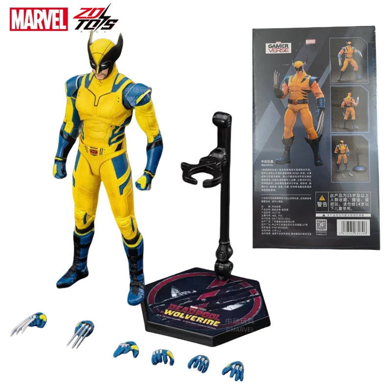 2024 movies Deadpool & Wolverine Figures ZD Toys DDeadpool & Friend Collection Adult Action Figures Kids Gift