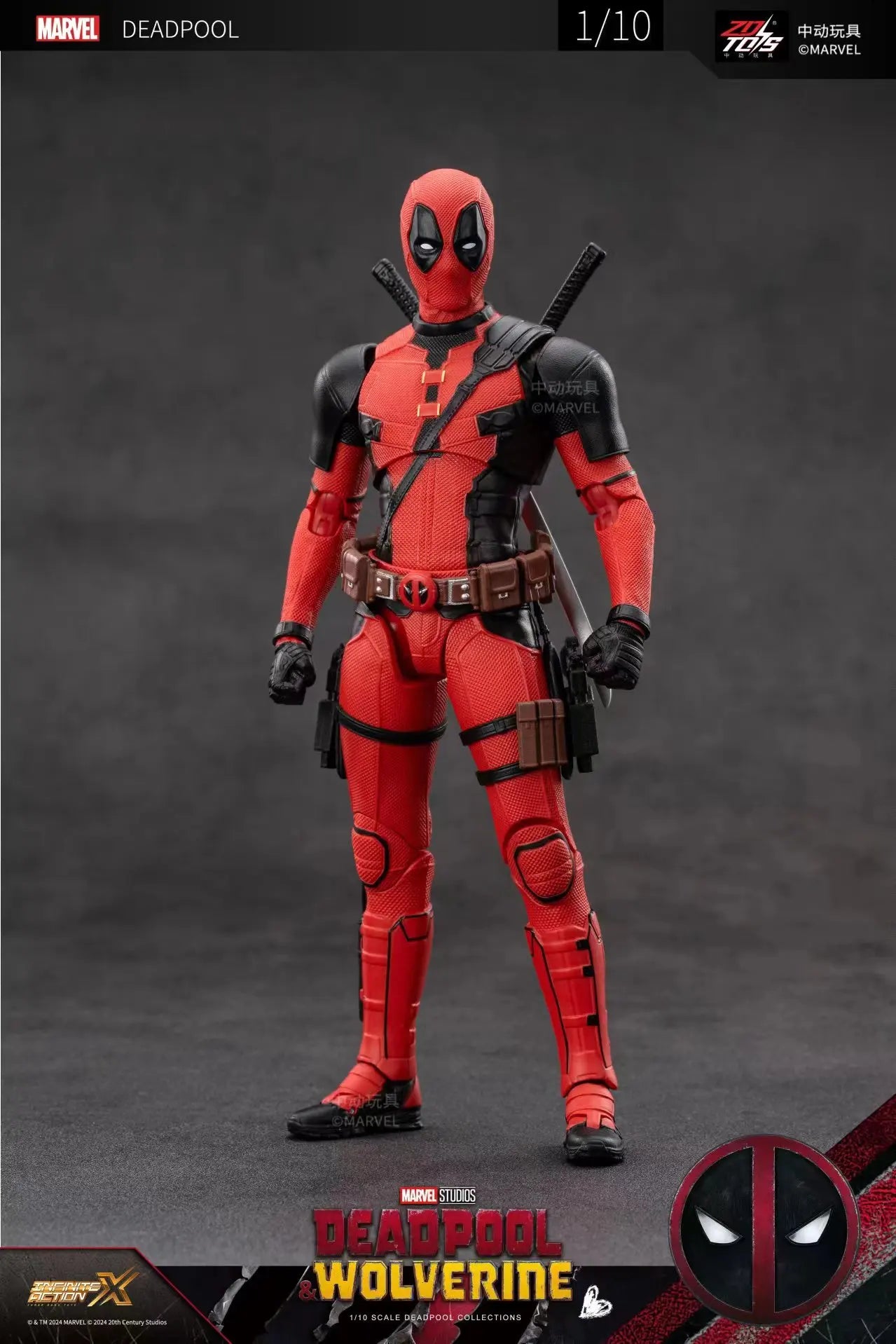 2024 movies Deadpool & Wolverine Figures ZD Toys DDeadpool & Friend Collection Adult Action Figures Kids Gift