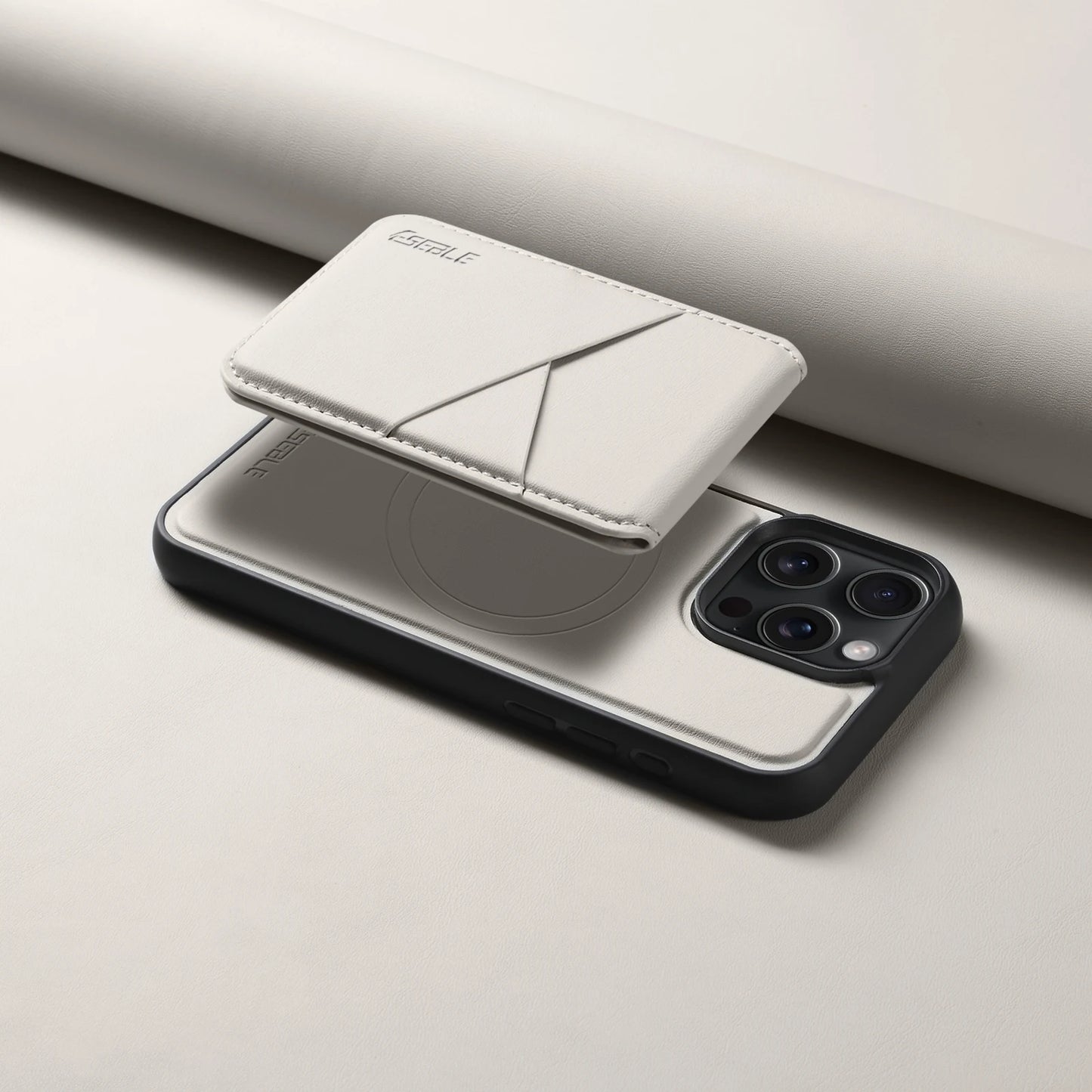 2 In 1 Detachable Magnetic Leather Case for IPhone 17 16 Pro Max 15 14 13  Wallet Cover Cards Holder Pocket