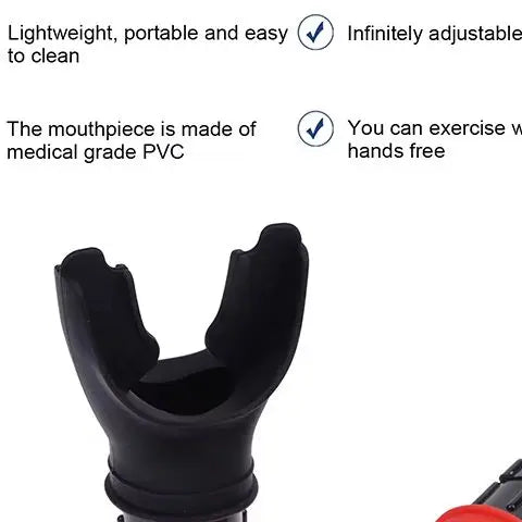 Breathing Trainer Lung Respirator Fitness Equipment Respiratory Silicone High Altitude Training Outdoor Expiratory Exercise Tool